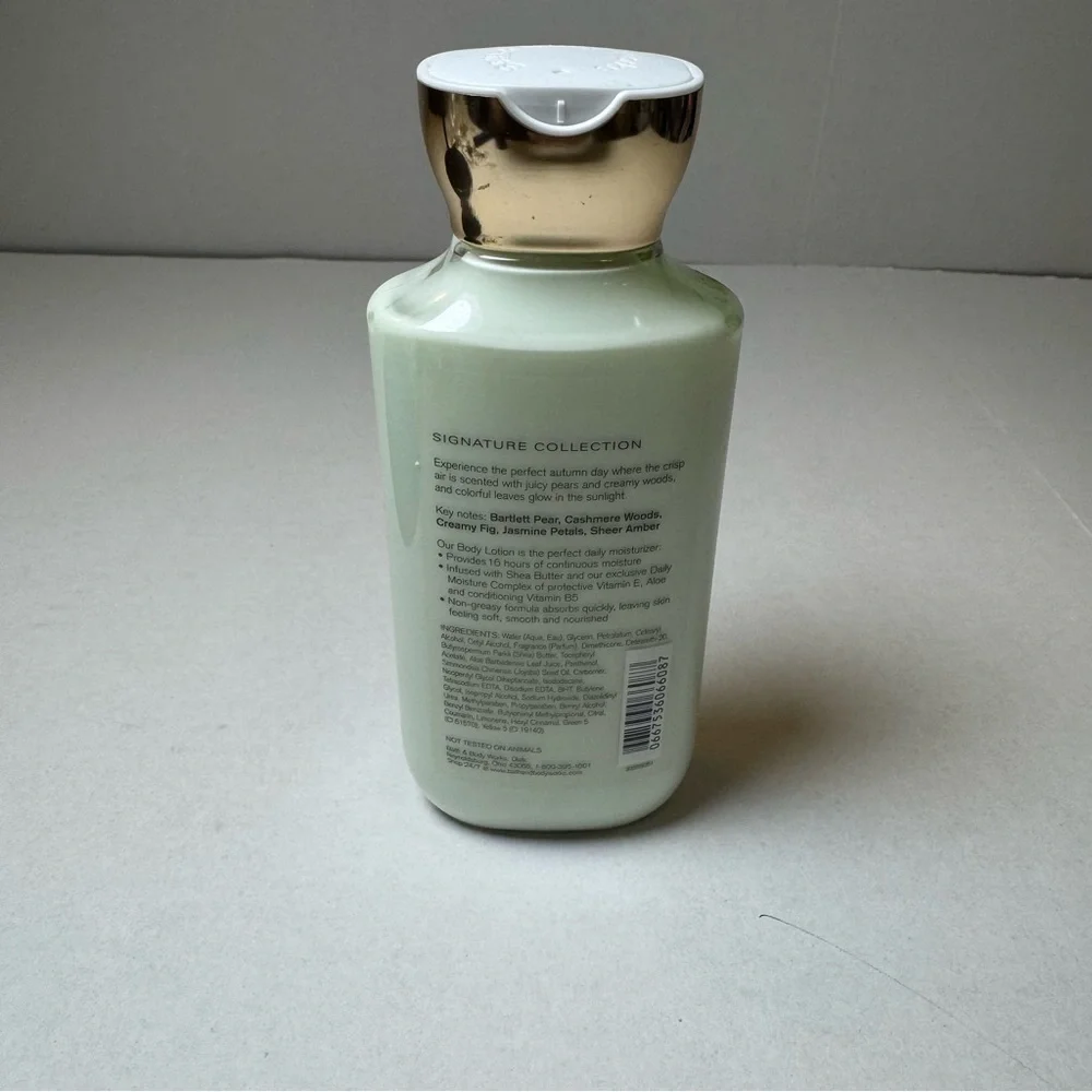 BATH & BODY WORKS Autumn Pear & Cashmere Woods Body Lotion